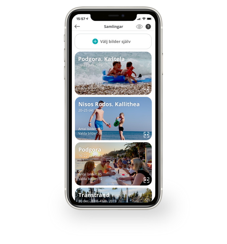 Flera Bilder I En App